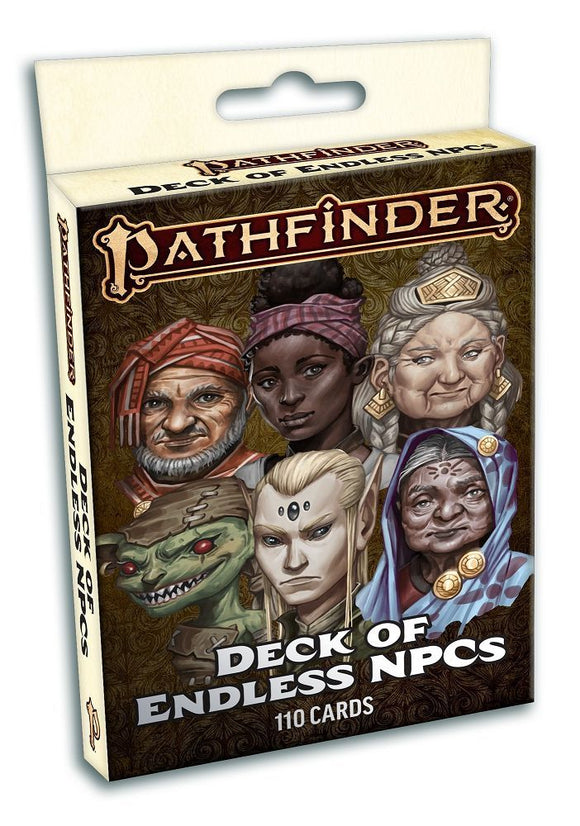 PF2 RPG Deck of Endless NPCs Supplies Paizo   