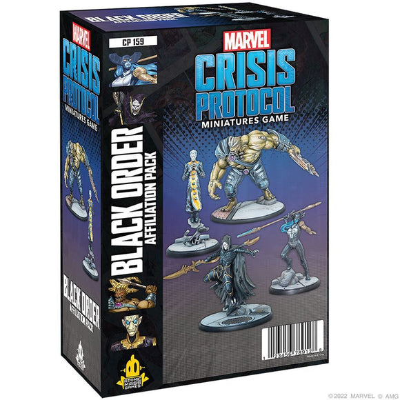 Marvel Crisis Protocol Black Order Squad Pack Miniatures Atomic Mass Games   