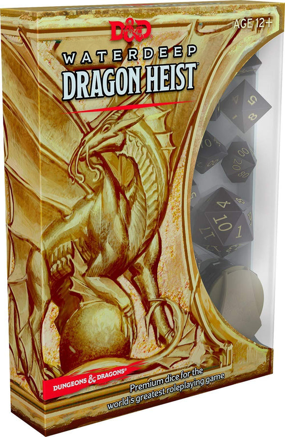 D&D 5e Waterdeep Dragon Heist Premium Dice Set Home page Wizards of the Coast   