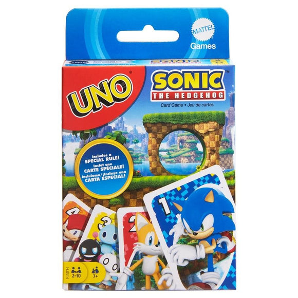 UNO Sonic The Hedgehog  Mattel, Inc   