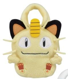 Pokemon Plush Meowth Mini Tote Plushes JBK International   