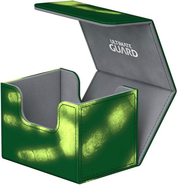 Ultimate Guard Sidewinder 100+ ChromiaSkin Deck Box Green (10860) Supplies Ultimate Guard   