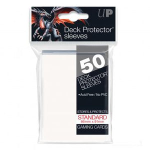 Ultra Pro Standard Card Game Sleeves 50ct White (82668) Supplies Ultra Pro   