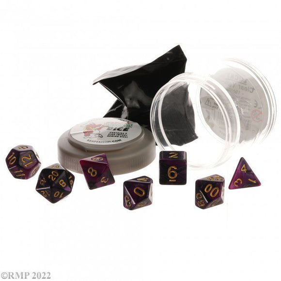 Pizza Dice: Dual Purple/Black  Common Ground Games   