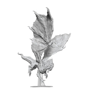 NPC Green Dragon Unpainted Miniatures WizKids   