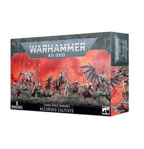 Warhammer 40K Chaos Space Marines: Accursed Cultists Miniatures Games Workshop   