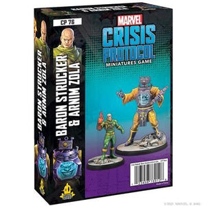 Marvel: Crisis Protocol - Baron Strucker & Arnim Zola Miniatures Atomic Mass Games   