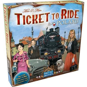 Ticket to Ride: Poland Board Games Asmodee   