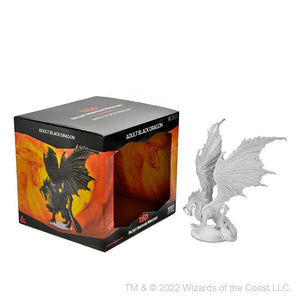 Black Dragon Unpainted Miniature Miniatures WizKids   