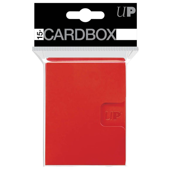 85496 3pk Red 15+ Card Box Supplies Ultra Pro   