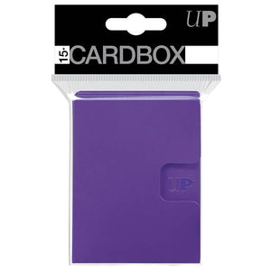 85498 3pk Purple 15+ Card Box Supplies Ultra Pro   