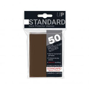 Ultra Pro Standard Card Game Sleeves 50ct Brown (84027) Home page Ultra Pro   