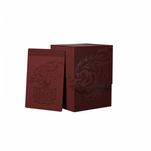 30750 DSH Deck Box Revised Blood Red Supplies Arcane Tinmen   