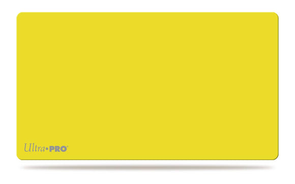 Ultra Pro Solid Lemon Yellow Artist Playmat (84232) Supplies Ultra Pro   