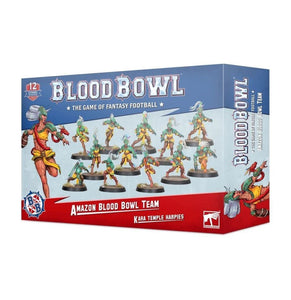 Blood Bowl Amazon Team: Kara Temple Harpies Miniatures Games Workshop   