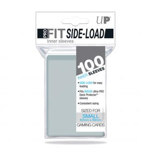 Ultra Pro Small PRO-Fit Side Loading Card Game Sleeves 100ct Clear (84650) Supplies Ultra Pro   