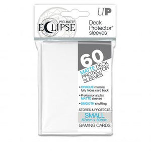 Ultra Pro Small Card Game Sleeves 60ct PRO-Matte Eclipse White (85268) Supplies Ultra Pro   