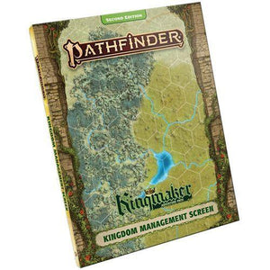 Pathfinder 2E Kingmaker Kingdom Management Screen Role Playing Games Paizo   