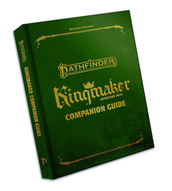 Pathfinder 2e Kingmaker Companion Guide Special Edition Hardcover  Paizo   