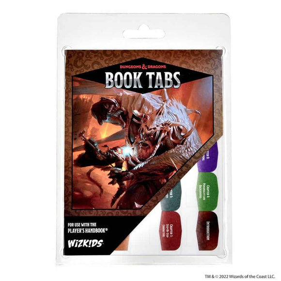 D&D Player's Handbook Book Tabs Supplies WizKids   