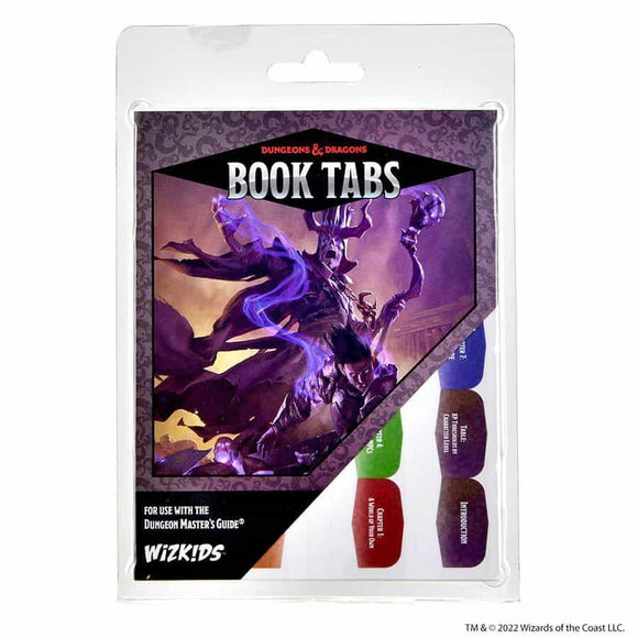 D&D Dungeon Master's Guide Book Tabs Supplies WizKids   