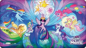 Ultra Pro Playmat My Little Pony Movie Stained Glass with Tube (85574) Supplies Ultra Pro   