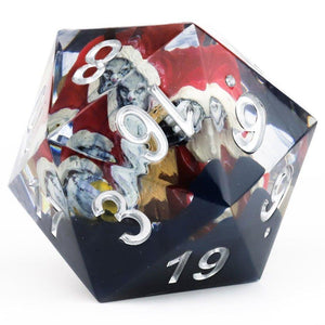 d20 Krampus 54mm Dice Sirius Dice   