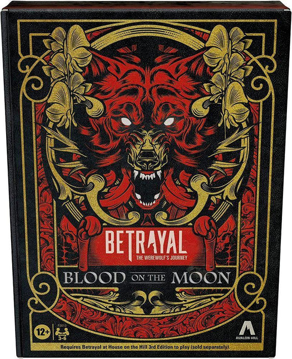 Betrayal at House on the Hill 3E Blood o/t Moon Expansion Board Games Hasbro   