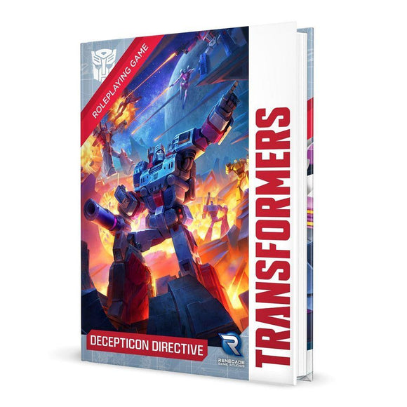 Transformers RPG Decepticon Directive Role Playing Games Renegade Game Studios   