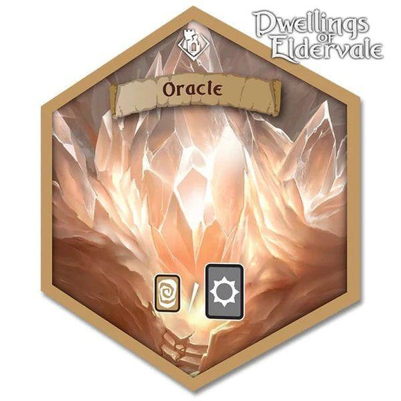 Dwellings of Eldervale Oracle Hex Tile  Breaking Games   