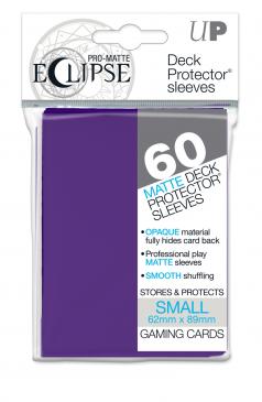 Ultra Pro Small Card Game Sleeves 60ct PRO-Matte Eclipse Royal Purple (85832) Supplies Ultra Pro   