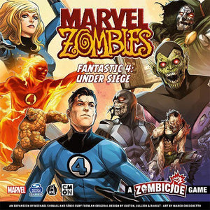 Marvel Zombies Fantastic 4 Board Games Asmodee   