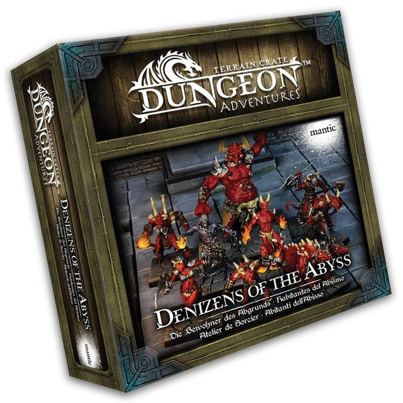 Terrain Crate: Dungeon Adventure Denizens o/t Abyss Miniatures Mantic Games   