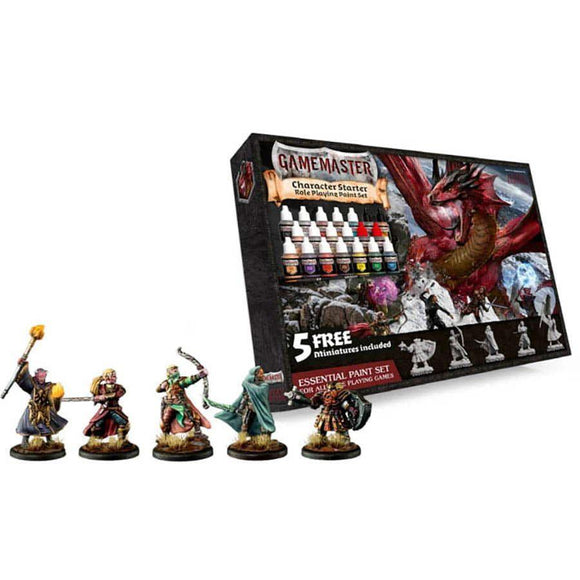 Gamemaster Character Starter Paint Set Paints Army Painter   