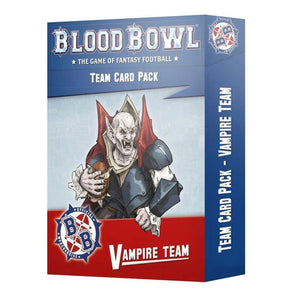 Blood Bowl Vampire Team Card Pack Miniatures Games Workshop   