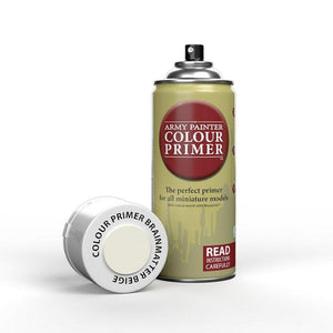 Color Primer Spray: Brainmatter Beige Paints Army Painter   