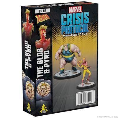 Marvel: Crisis Protocol - The Blob & Pyro Miniatures Atomic Mass Games   