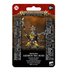 Age of Sigmar Orruk Warclans Ardboy Big Boss Miniatures Games Workshop   