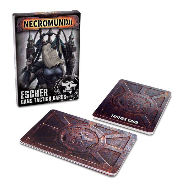 Necromunda Escher Gang Tactics Cards  Games Workshop   