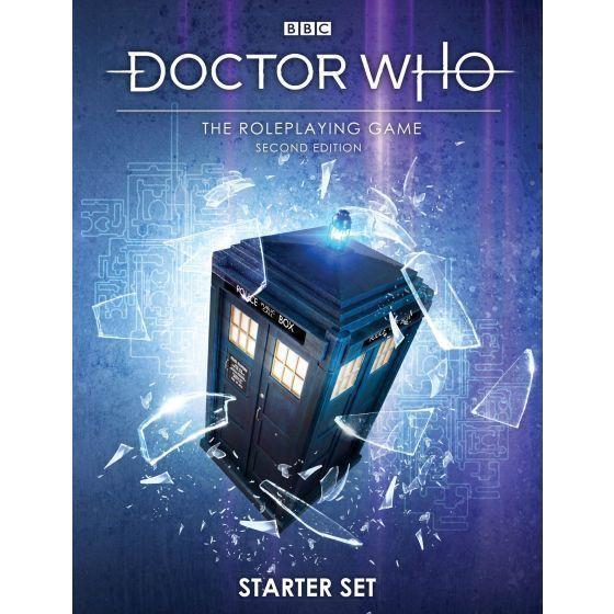 Doctor Who RPG 2e Starter Set Role Playing Games Cubicle 7 Entertainment   