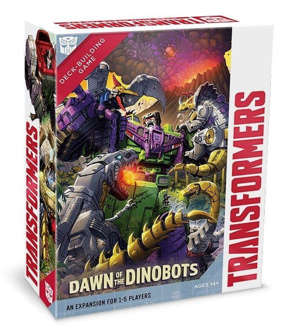 Transformers Deck Building Game Dinobots Expansion Card Games Renegade Game Studios   