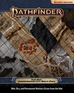 PF Flip Mat Underground City MP  Paizo   