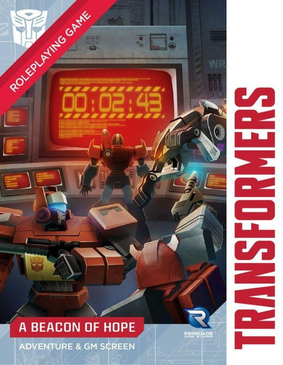 Transformers RPG GM Screen Role Playing Games Renegade Game Studios   