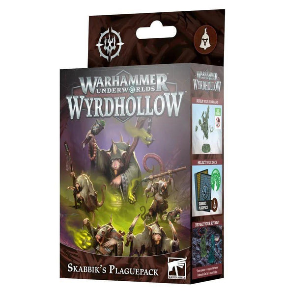 Warhammer Underworlds Wyrd Skabbik's Plaguepack Miniatures Games Workshop   