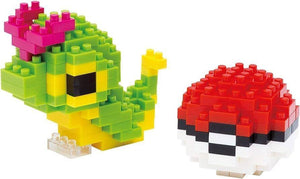 Nanoblock Caterpie & Poke Ball Toys Bandai   