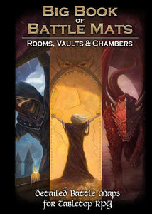 Big Book of Battle Mats: Rooms, Vaults, & Chambers Supplies Loke Battle Mats   