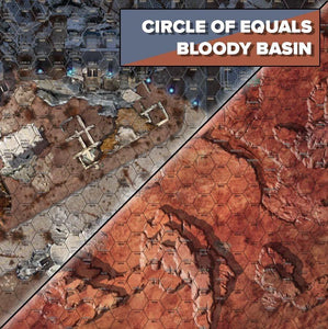 BattleTech BattleMap Circle of Equals/Bloody Basin Supplies Catalyst Game Labs   