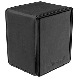 Ultra Pro Alcove Flip Deck Box Black Supplies Ultra Pro   