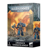 Warhammer 40K Space Marines: Librarian in Terminator Armour Miniatures Games Workshop   