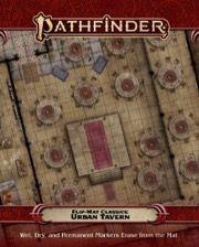 PF Flip Mat Classic Urban Tavern RPG Maps Paizo   